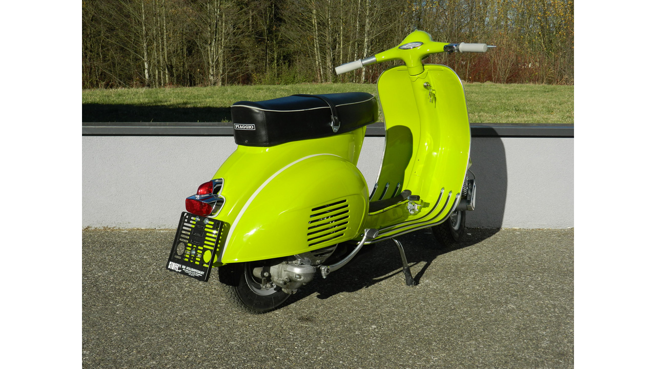 Sicherheitsweste (Warnweste) VESPA reflektierendes Gelb - Bekleidung -   - Mofa, Roller, Ersatzteile und Zubehör